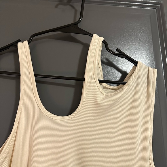Cream bodysuit with cutout detail #cutoutdetail - Picture 2 of 2